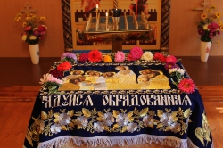 В день Успения Пресвятой Богородицы в д. Бердь Искитимского района состоялась литургия и освящение куполов 