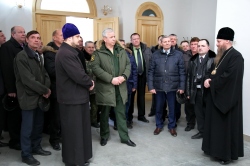 Состоялась встреча военных комиссаров Новосибирской области с Преосвященнейшим Лукой