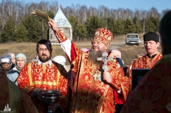  Память Новосибирских священномучеников молитвенно почтили в храме в честь Новомучеников и исповедников Церкви Русской на Святом Источнике